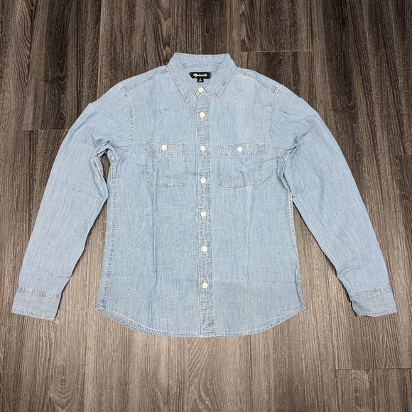 Madewell Chambray Shirt - Picture 2 of 4